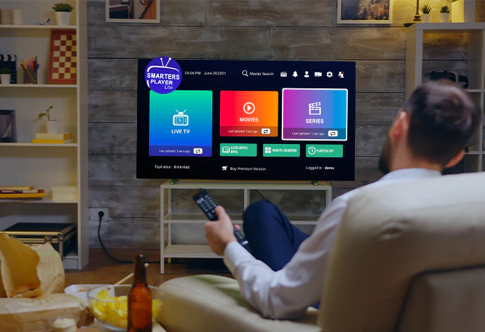 Abonnement IPTV SMARTERS PRO de 12 mois pour 2 écrans