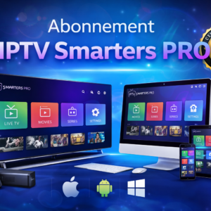 Abonnement IPTVSmartersPRO de 1 mois